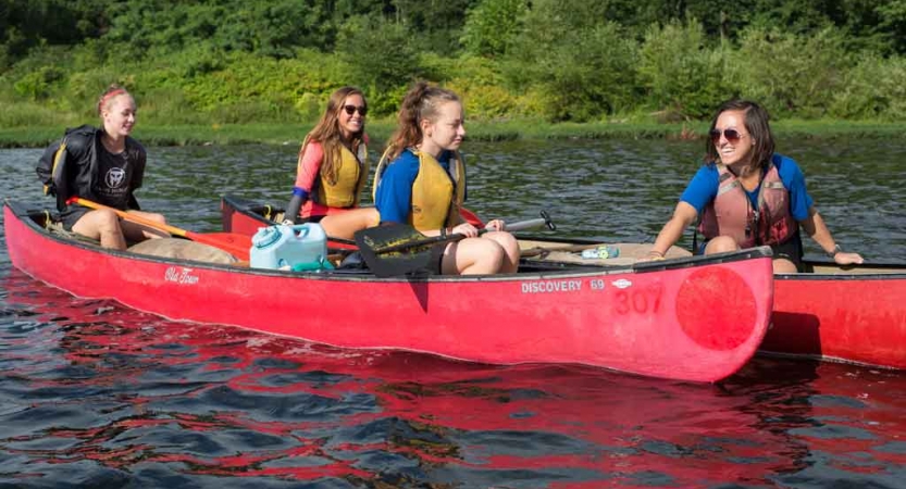 girls develop confidence on outward bound course
